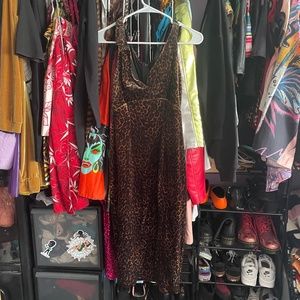 Leopard dress size med pinup couture